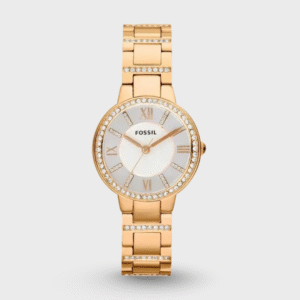 Virginia Rose-Tone Stainless Steel Watch