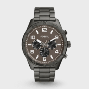 Brox Multifunction Smoke Stainless Steel Watch