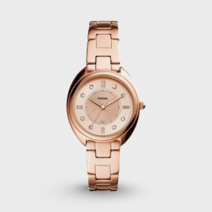 Gabby Three-Hand Date Rose Gold-Tone Stainless Steel Watch