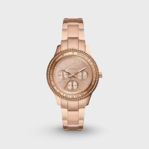 Stella Sport Multifunction Rose Gold-tone Stainless Steel Watch