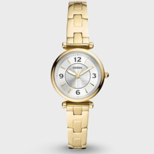 Carlie Three-Hand Gold-Tone Stainless Steel Watch