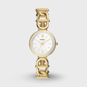 Carlie Three-Hand Gold-Tone Stainless Steel Watch