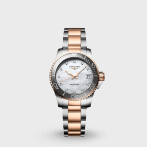 Longines Hydroconquest White Mother-Of-Pearl Dial Women 32mm