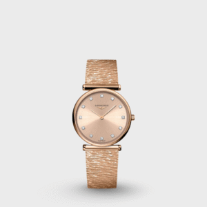 Women Quartz Rose Gold Dial Analog Stainless Steel Watch