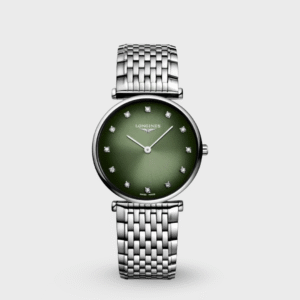 La Grande Classique Women Quartz Green Dial Analog Stainless Steel