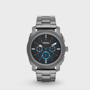 Machine Chronograph Smoke Stainless Steel Watch