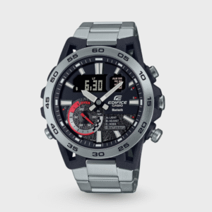 Edifice Men Quartz Black Dial Analog-Digital Stainless Steel Watch ED574