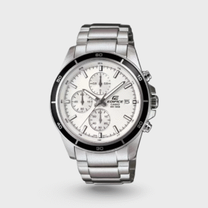 Edifice Men Quartz White Dial Chronograph