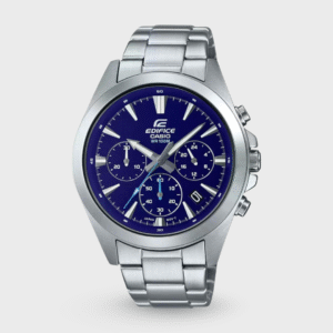 Edifice Men Quartz Blue Dial Chronograph Stainless Steel Watch ED545