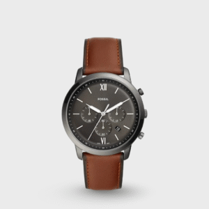 Fossil Neutra Chronograph Amber Leather Watch