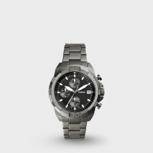 Bronson Chronograph Smoke Stainless Steel Watch
