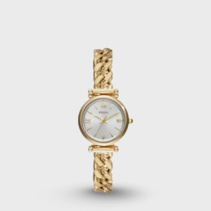 Carlie Three-Hand Gold-Tone Stainless Steel Watch