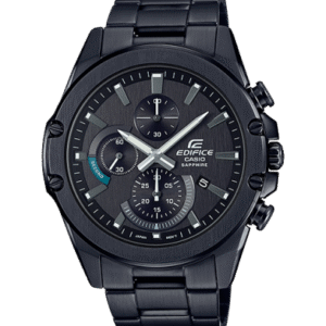 Edifice Men Quartz Black Dial Chronograph