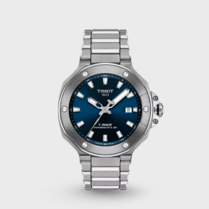 T-Race Men Automatic Blue Dial Analog Stainless Steel Watch