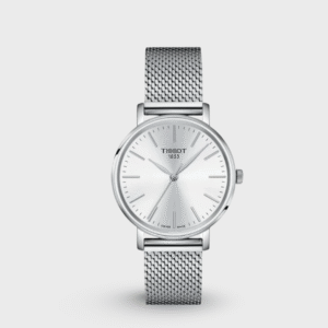 Everytime Women Quartz White Dial Analog Stainless Steel Watch