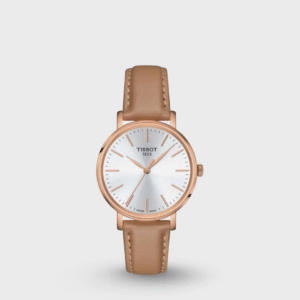 Everytime Women Quartz White Dial Analog Leather Watch