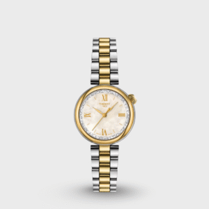 Desir Women Quartz White Mother Of Pearl Dial Analog Stainless Steel