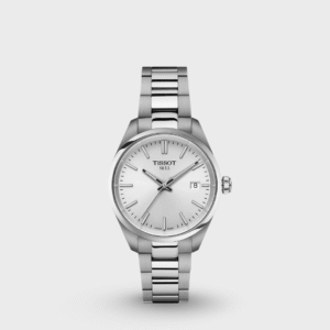 PR 100 Women Quartz Silver Dial Analog Stainless Steel Watch