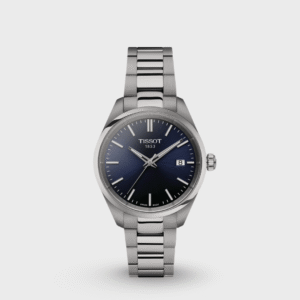 PR 100 Women Quartz Blue Dial Analog Stainless Steel Watch