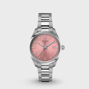 PR 100 Women Quartz Pink Dial Analog Stainless Steel Watch