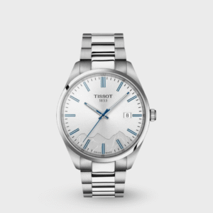 PR 100 Jungfraubahn Men Quartz Silver Dial Analog Stainless Steel