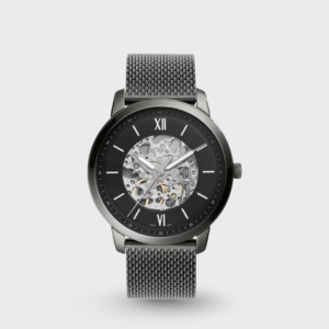 Neutra Automatic Men Automatic Black Dial Analog Stainless Steel