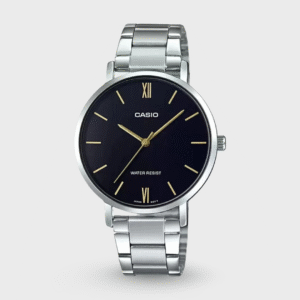 Enticer Women Quartz Black Dial Analog Stainless Steel Watch A1622