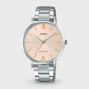 Enticer Women Quartz Pink Dial Analog Stainless Steel Watch A1624