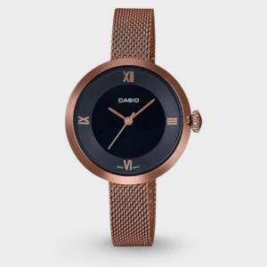 Enticer Women Quartz Black Dial Analog Stainless Steel Watch A1853