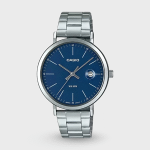 Enticer Men Quartz Blue Dial Analog Stainless Steel Watch A1832