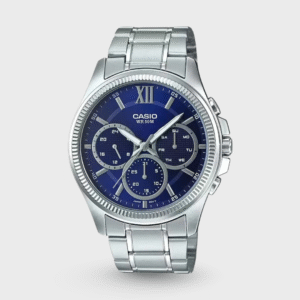 Enticer Men Quartz Blue Dial Chronograph Stainless Steel Watch A1773