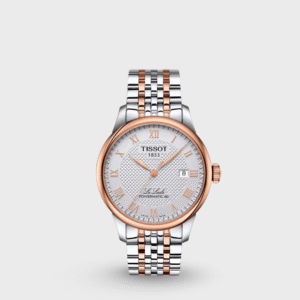 Le Locle Men Automatic Silver Dial Analog Stainless Steel Watch