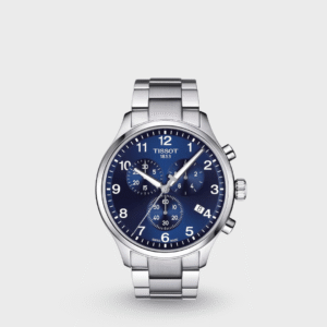 Chrono Xl Classic Men Quartz Blue Dial Chronograph Stainless Steel