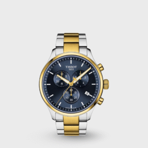 Chrono Xl Classic Men Quartz Blue Dial Chronograph Stainless Steel