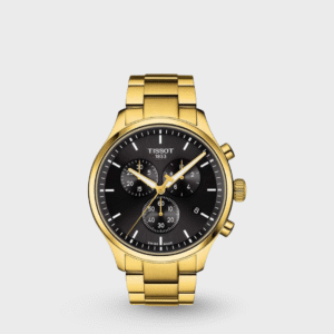 Chrono Xl Men Quartz Black Dial Chronograph Stainless Steel Watch