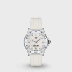 Seastar 1000 Unisex White Analog Silicon Watch