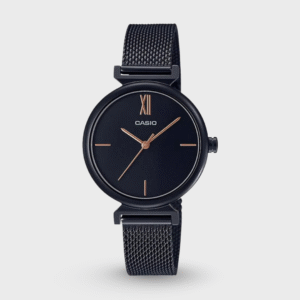 Enticer Women Quartz Black Dial Analog Stainless Steel Watch A2126