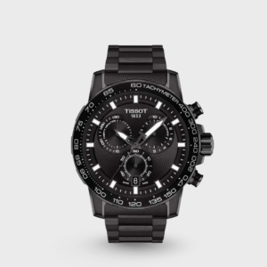Supersport Chrono Men Quartz Black Dial Chronograph Stainless
