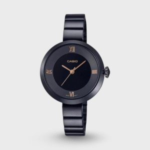 Enticer Women Quartz Black Dial Analog Stainless Steel Watch A1851