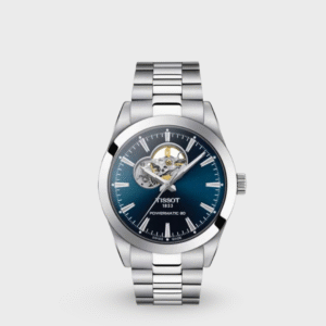 Gentleman Open Heart Men Automatic Blue Dial Analog