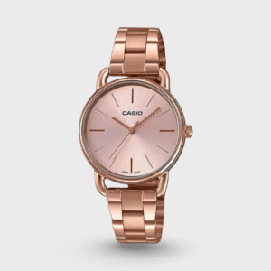 Enticer Women Quartz Rose Gold Dial Analog Stainless Steel Watch A1795