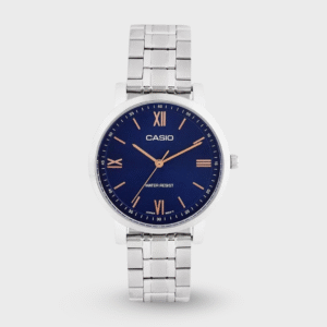 Enticer Women Quartz Blue Dial Analog Stainless Steel Watch A2155