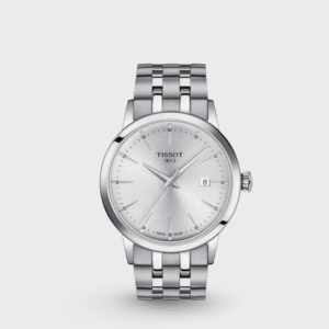 Classic Dream Men Quartz Silver Dial Analog Stainless Steel Watch