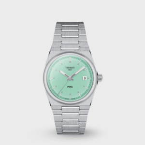 PRX Women Quartz Light Green Dial Analog Stainless Steel Watch