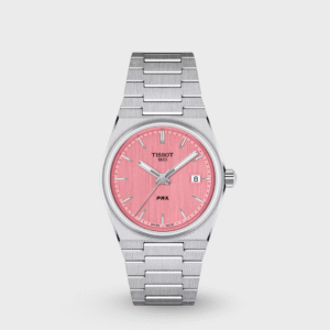 PRX Women Quartz Pink Dial Analog Stainless Steel Watch