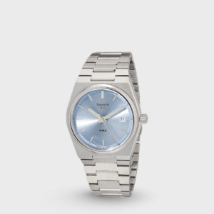 PRX Unisex Quartz Light Blue Dial Analog Stainless Steel Watch