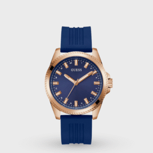 Champ Men Quartz Blue Dial Analog Silicone Watch