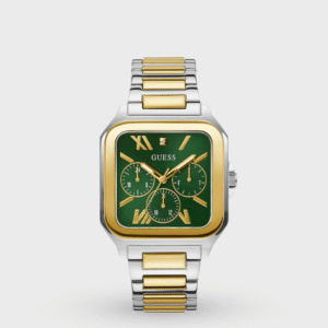 Integrity Men Quartz Green Dial Chronograph Stainless Steel