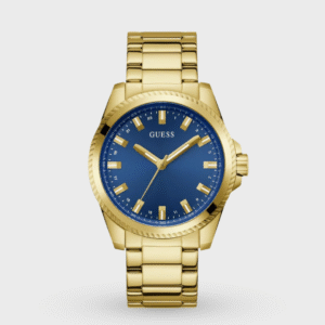 Champ Men Quartz Blue Dial Analog Stainless Steel Watch